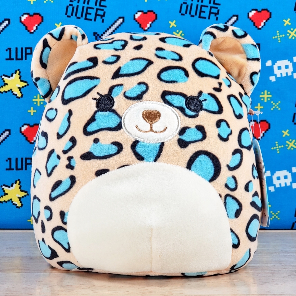 Squishmallow Liv the Cheetah 8" 2020 UltraSoft Genuine Animal Plush